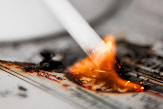 Неосторожность при курении – причина пожара!