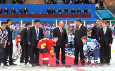 Владимир Путин и Си Цзиньпин посмотрели хоккейный матч юниорских команд