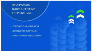 Программа долгосрочных сбережений (ПДС)
